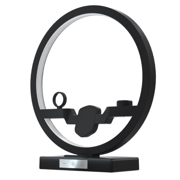 Wireless Charger Stand Table Lamp Touch Switch 10W Charger For Apple Watch Cell Phones Headphones - Image 8